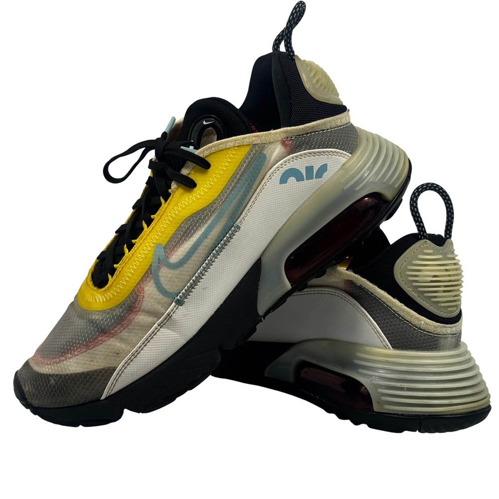 Nike Air Max 2090 Men Sneakers Multi Color Lace Up Size 8